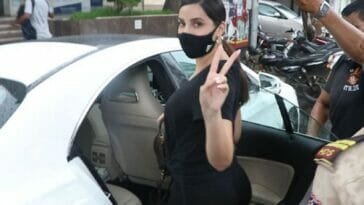 nora fatehi spotted